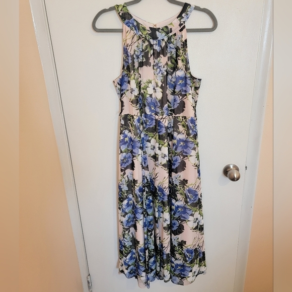 Tommy Hilfiger Size 8 Floral Dress Coquette Flowers Spring Maximalist Fairy - Picture 1 of 4